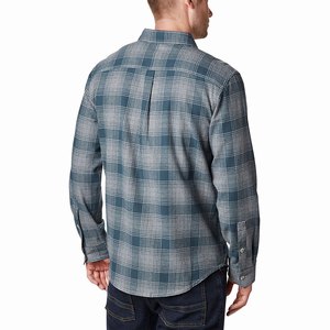 Columbia Boulder Ridge™ Långärmad Flannel Herr Grå (EKATY8902)